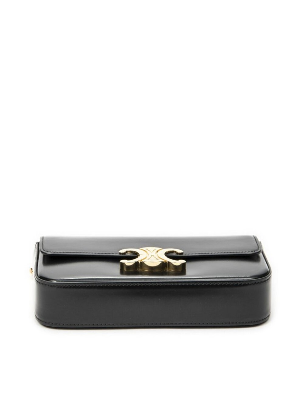 Celine Claude Chain Black Smooth Calfskin Messenger - Picture 6 of 10
